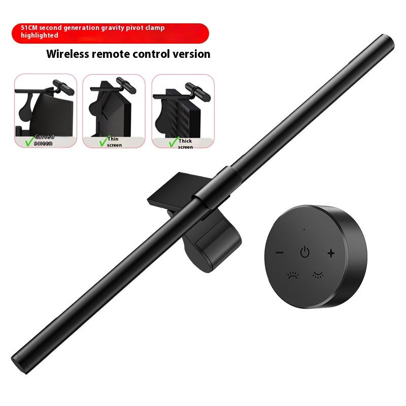 Curved Computer Monitor Eye Protection Hanging Lamp